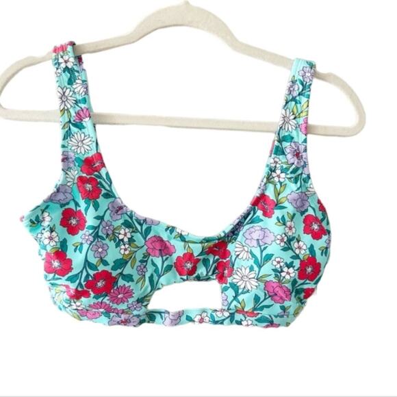 Nanette Lepore Tropical Floral Cutout Swim Suit Bikini 4,8,10 new! - Picture 4 of 10